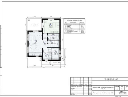 Проект дома с плоской крышей 170 кв.м.